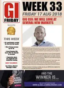 The Gambling Insider Friday – 16 August 2018