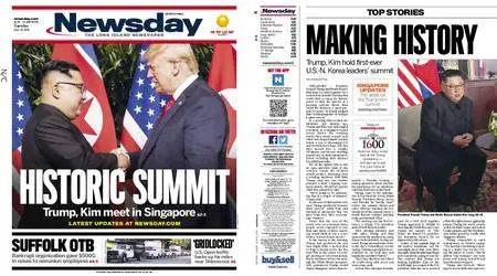 Newsday – June 12, 2018