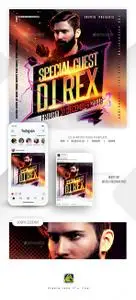 GraphicRiver - Guest Dj Flyer Template 22650881