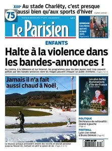 Le Parisien du Vendredi 25 Décembre 2015