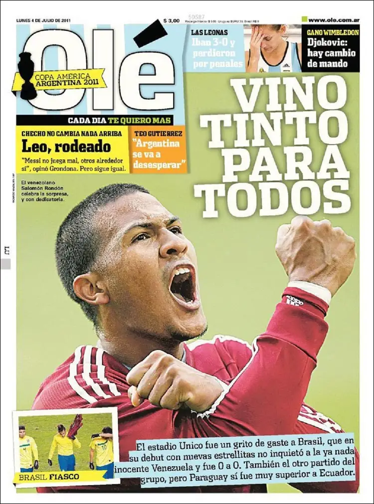 Diario Ole - 4 de Julio 2011