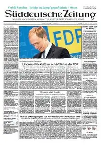 Süddeutsche Zeitung vom Donnerstag, 15 Dezember 2011