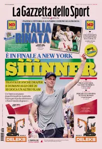 La Gazzetta dello Sport - 7 Settembre 2024