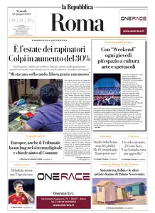 la Repubblica Roma - 14 Giugno 2024