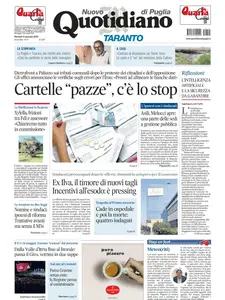 Quotidiano di Puglia Taranto - 14 Gennaio 2025