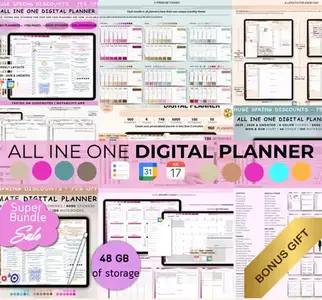 The Complete 2025 Girl's Digital Planner