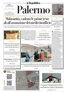 la Repubblica Palermo - 11 Gennaio 2025