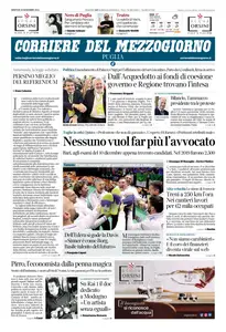 Corriere del Mezzogiorno Puglia - 26 Novembre 2024