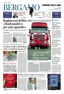 Corriere della Sera Bergamo - 14 Marzo 2025