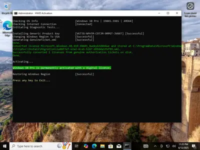 Windows 10 Pro 22H2 build 19045.5965 Preactivated (x64) Multilingual June 2025