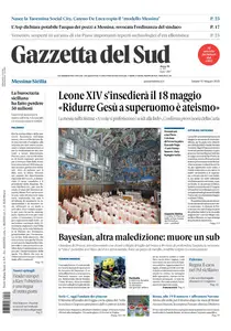Gazzetta del Sud Messina - 10 Maggio 2025