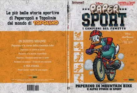 Paper Sport - Volume 23 - Paperino In Mountain Bike