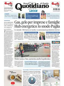 Quotidiano di Puglia Lecce - 5 Gennaio 2025