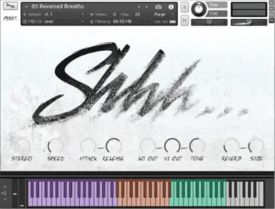 Pssst Instruments Shhh...: Breath Whisper & Voice KONTAKT