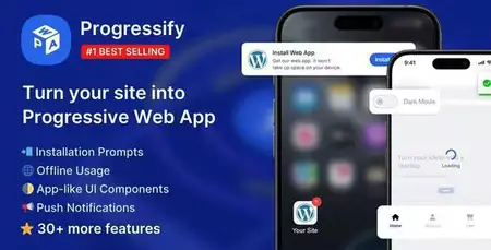Progressify v1.2.4 - Progressive Web App (PWA) for WordPress