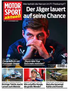 Motorsport aktuell - 5 November 2025