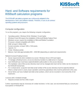 KISSsoft 2024 SP1