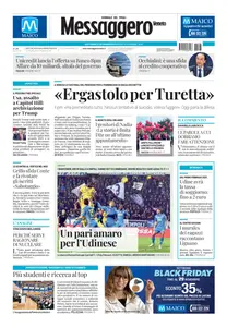 Messaggero Veneto Udine - 26 Novembre 2024