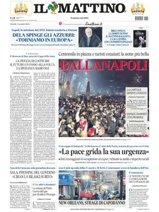 Il Mattino Napoli - 2 Gennaio 2025