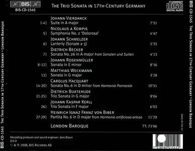 London Baroque - The Trio Sonata in 17th-Century Germany (2008)