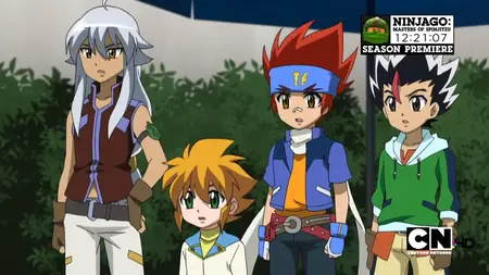 Beyblade Metal Fusion (2009 S02E17 We Meet Again! Wang Hu Zhong C W