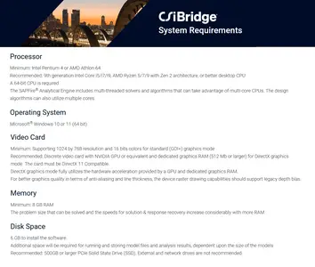 CSI Bridge 25.3.1 (2826)