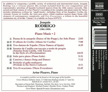 Artur Pizarro - Rodrigo: Piano Music, Volume 2 (2005)