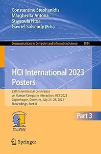 HCI International 2023 Posters: 25th International Conference on Human-Computer Interaction, HCII 2023, part 3