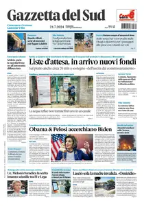 Gazzetta del Sud Catanzaro - 21 Luglio 2024