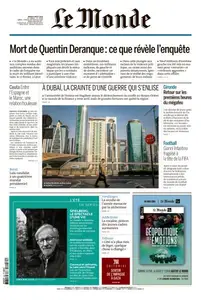 Le Monde - 4 Août 2026