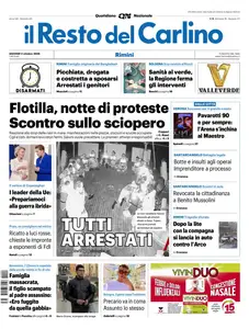 Il Resto del Carlino Rimini - 2 Ottobre 2025