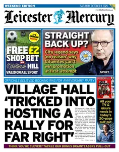 Leicester Mercury - 11 October 2025