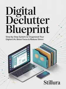 Digital Declutter Blueprint: Step-by-Step System to Organize Your Digital Life, Boost Focus & Reduce Stress