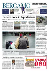 Corriere della Sera Bergamo - 11 Ottobre 2025