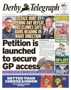 Derby Telegraph - 11 August 2025