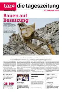 taz die tageszeitung - 30 Oktober 2025