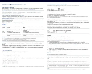 Siemens Star-CCM+ 2506.0 (20.04.007) with Verification Suite & Tutorials
