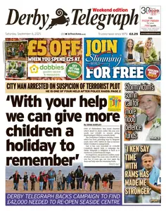 Derby Telegraph - 6 September 2025