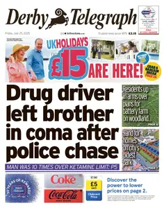 Derby Telegraph - 25 July 2025