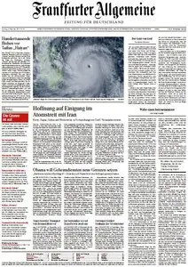 Frankfurter Allgemeine Zeitung vom Samstag, 09. November 2013