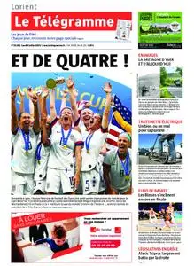 Le Télégramme Lorient – 08 juillet 2019