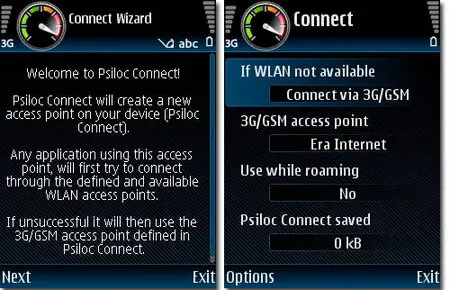 Psiloc Connect v1.18 S60v3 SymbianOS9.1