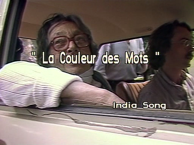 Marguerite Duras, La couleur des mots (1984)