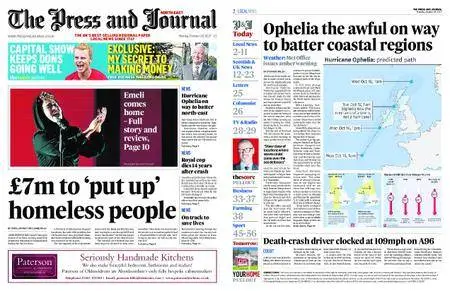 The Press and Journal North East – October 16, 2017