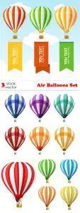 Vectors - Air Balloons Set