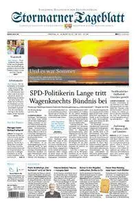 Stormarner Tageblatt - 31. August 2018