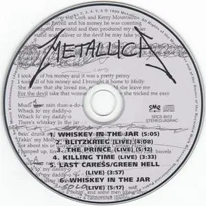 Metallica - Whiskey In The Jar (Japan CD5) (1999) {SME}