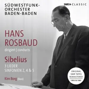 Hans Rosbaud, Sudwestfunkorchester Baden-Baden, Kim Borg - Sibelius: Orchestral Works (Remastered 2021)