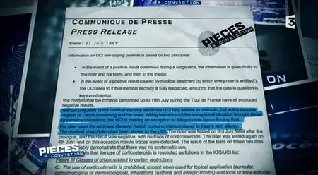 (Fr3) Pièces à conviction - Affaire Armstrong, qui sont les complices ? (2013)