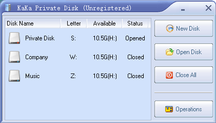 KaKa Private Disk 3.50
